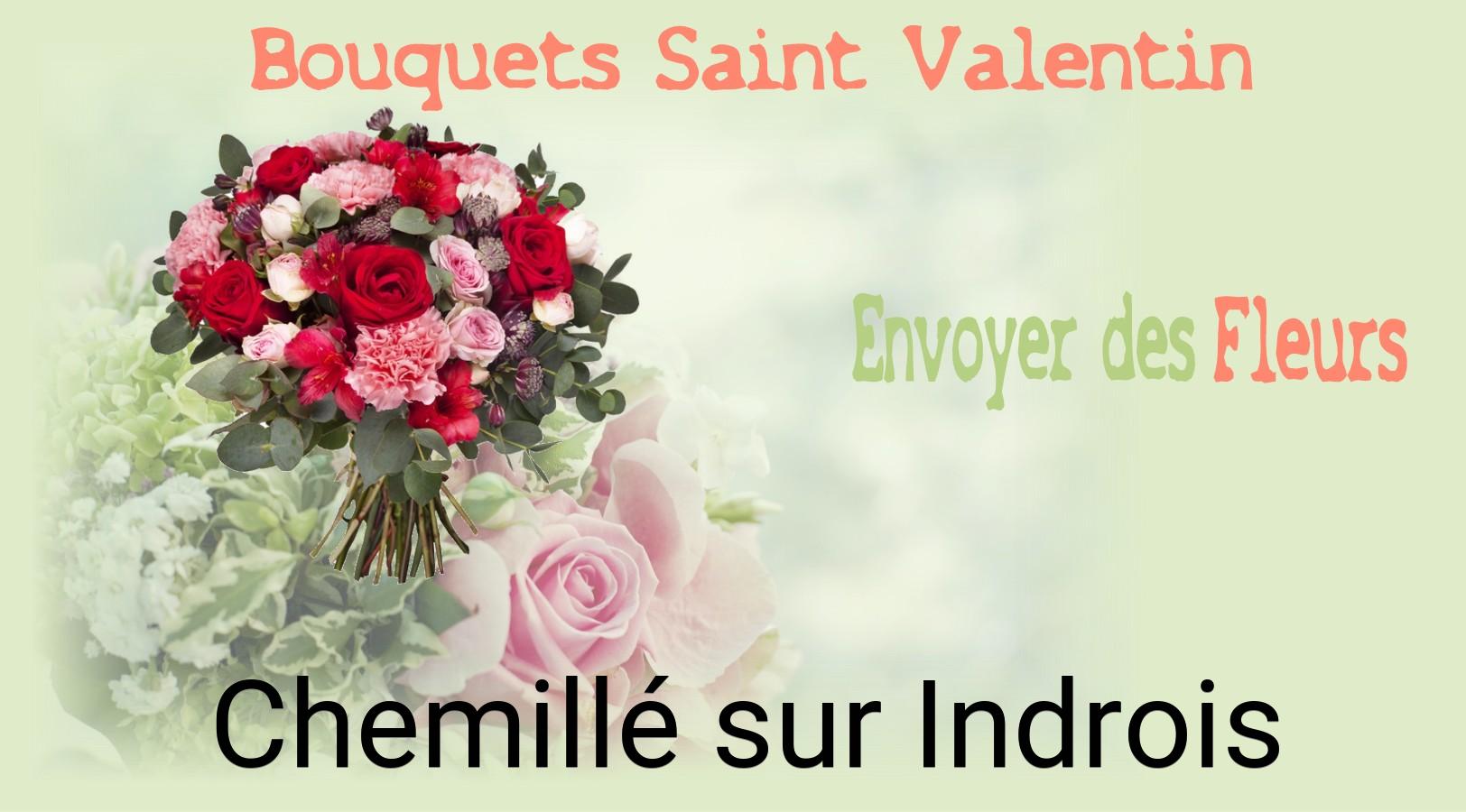 Roses de Saint-Valentin livrées à Chemillé-sur-Indrois